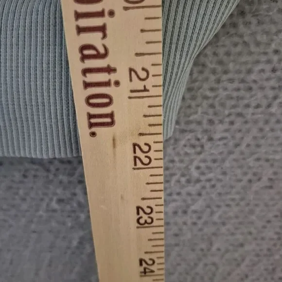 Everlane Women's Long Sleeve Cotton Blend Pullover Neck Medium - Picture 8 of 8